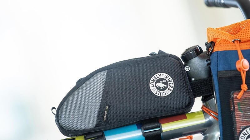 Ulac NOMADPAK: TREKKING Top Tube Bag (Black-Grey, 1.2L) - Image 2